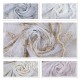 8134 V-10 Wholesale Lacy Tulle Curtain Fabrics Living Room and Bedroom Curtains 100% Polyester 6 Models